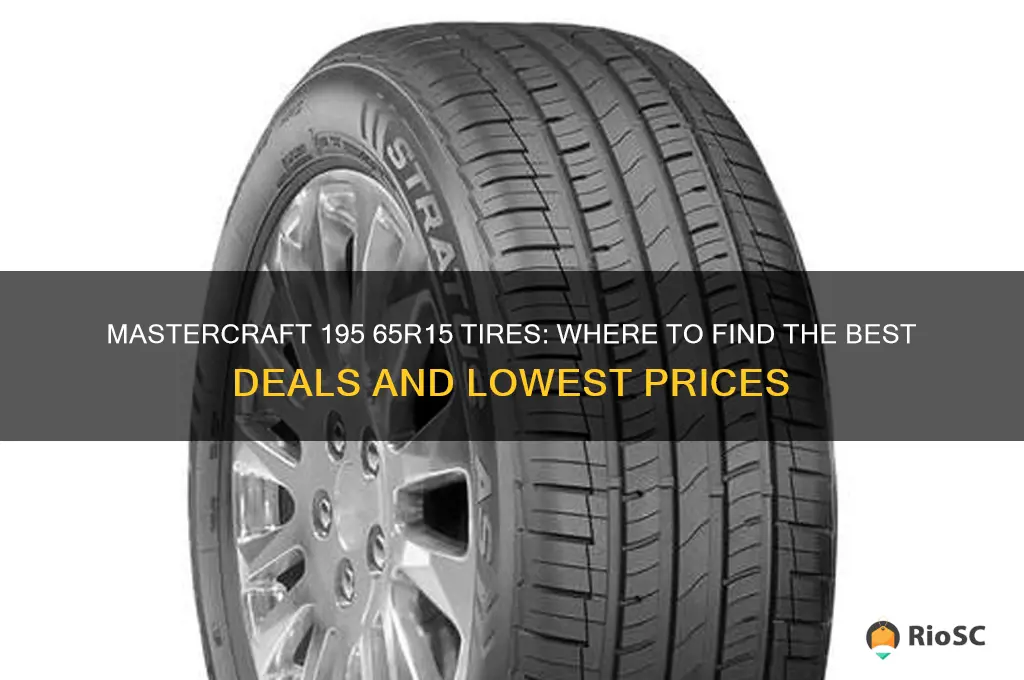 best price on 195 65r15 mastercraft tires