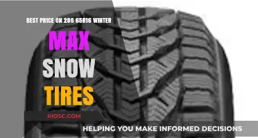 Unbeatable Deals on 205 65r16 Winter Max Snow Tires: Stay Safe and Save Big This Winter!