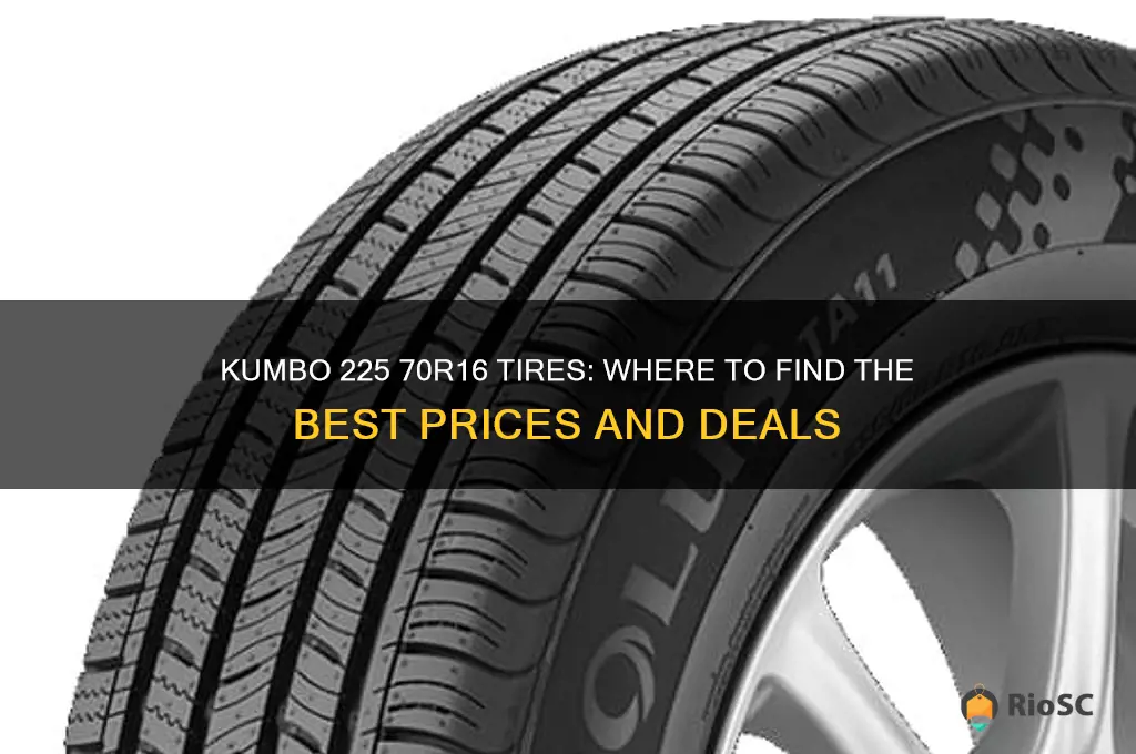 best price on 225 70r16 tires kumbo