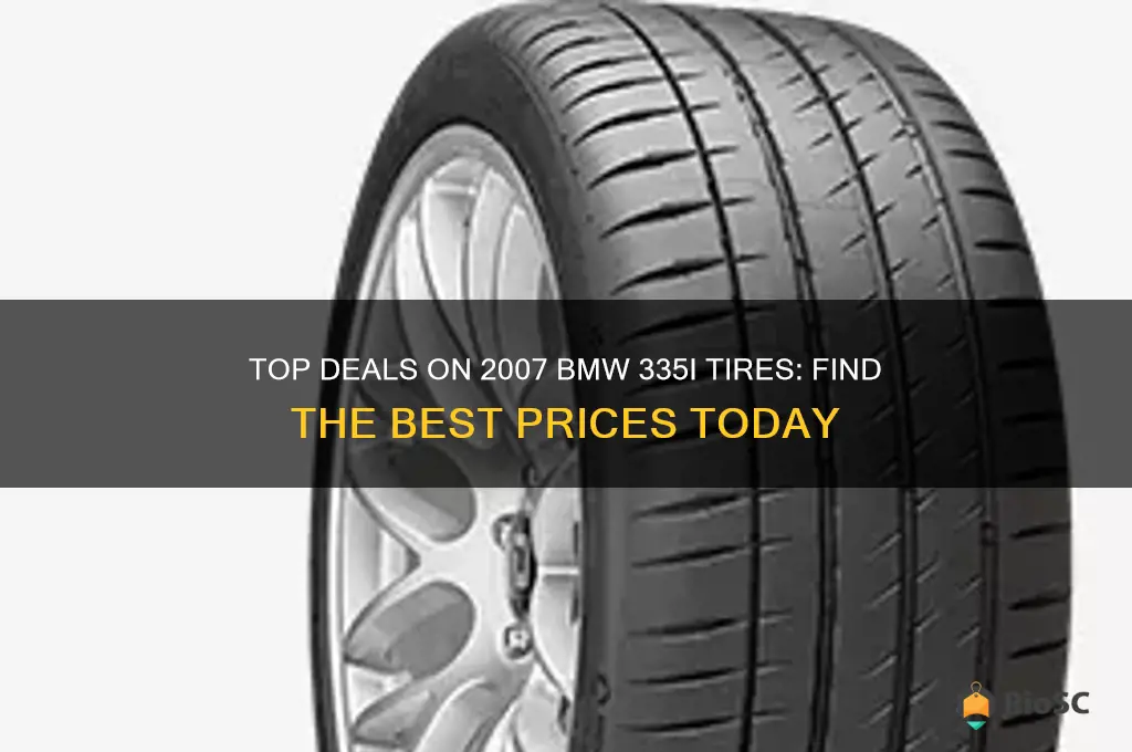 best price on a 2007 bmw 335i tires