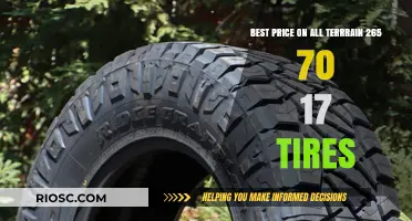 Top Deals: Get the Best Price on All-Terrain 265/70R17 Tires Today!