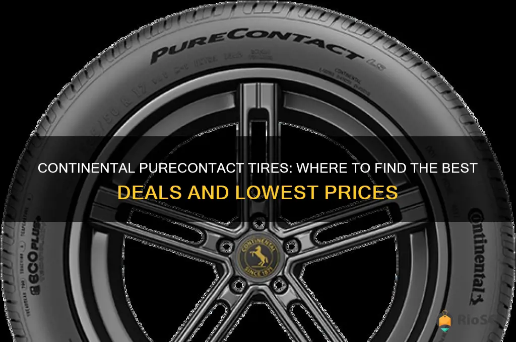 best price on continental purecontact tires