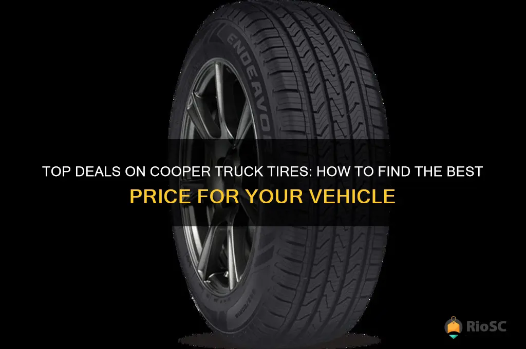 best price on cooper truck tires