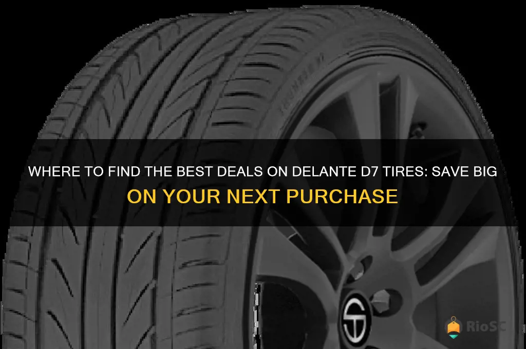 best price on delante d7 tires