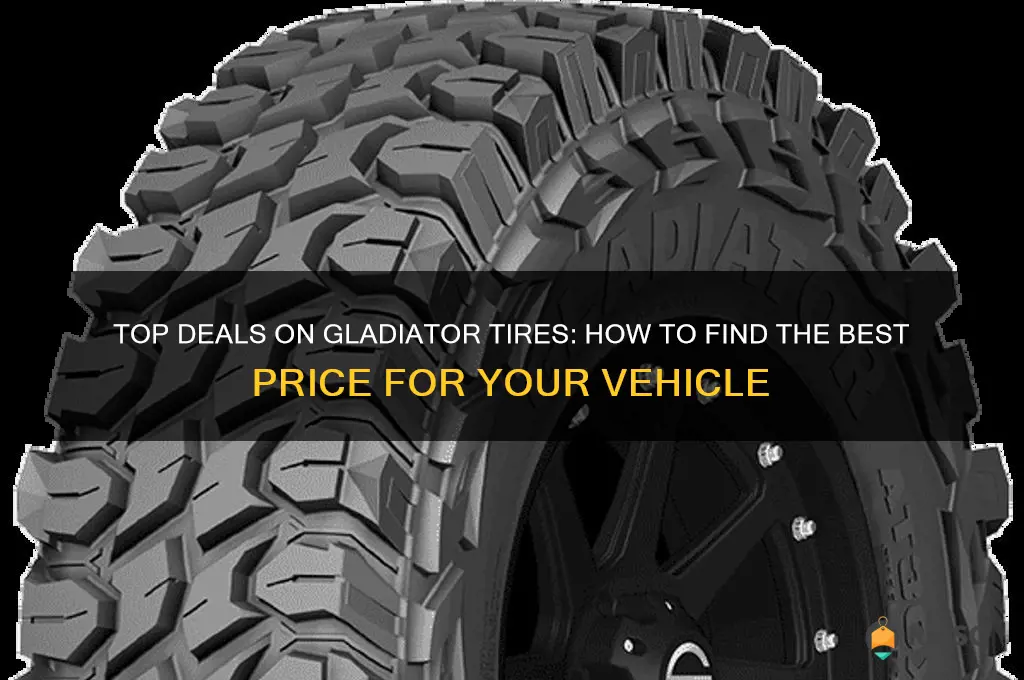 best price on gladiator tires