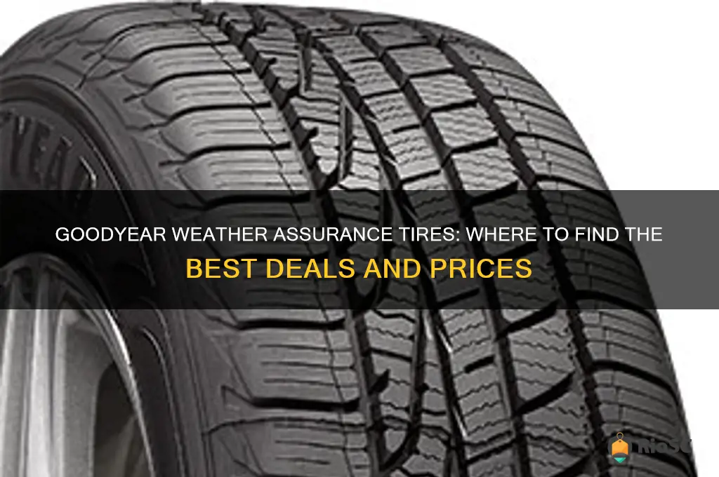 best price on good year weather assurance tires