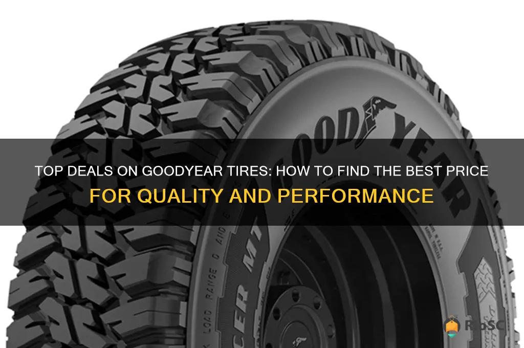 best price on goodyear tires
