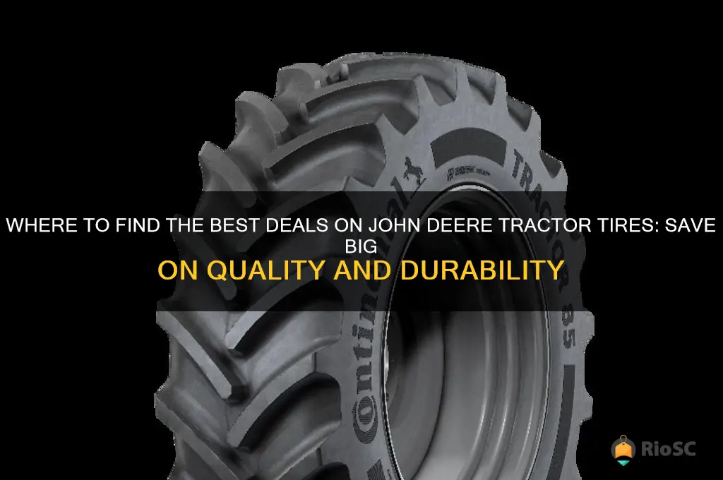 best price on john deere tractor tires