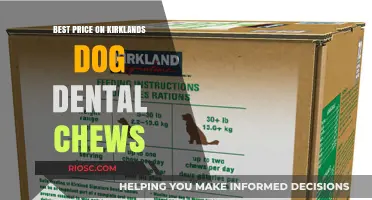 Kirkland's Dog Dental Chews: Where to Find the Best Price for Your Pet's Oral Health