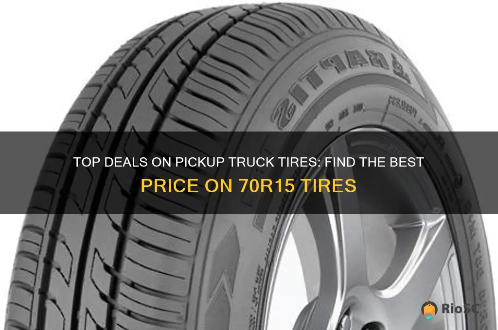 best price on pickup truck tires 70 r5 tires