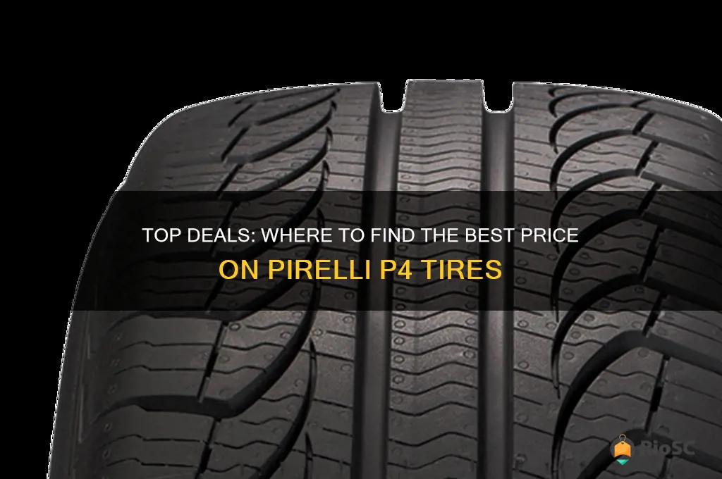 best price on pirelli p4 tires