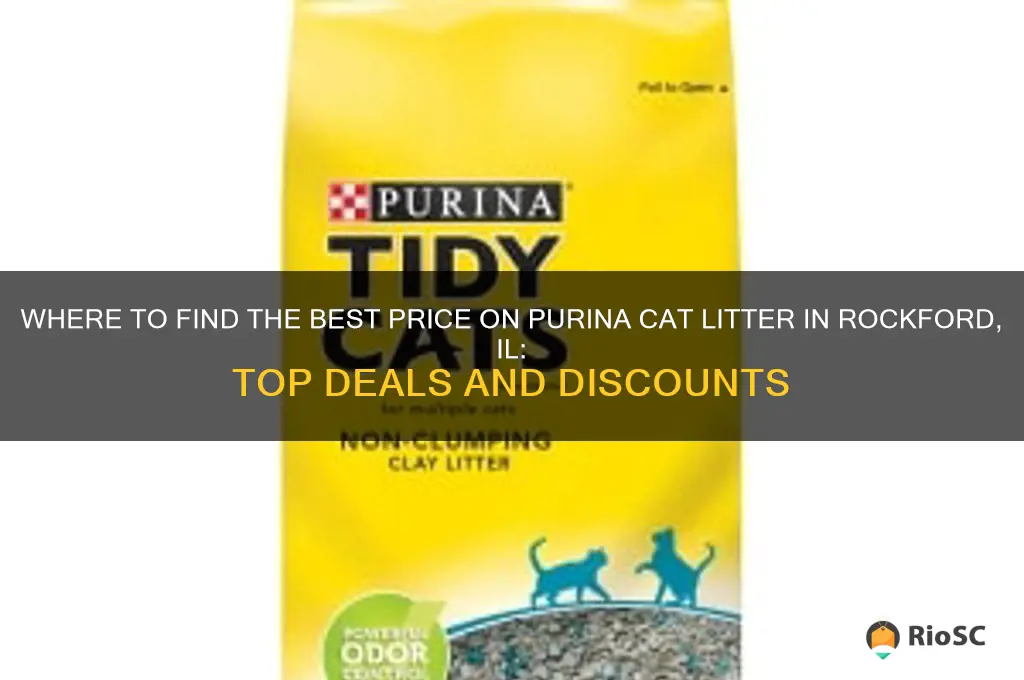 best price on purina cat litter in rockford il