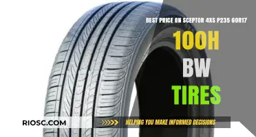Sceptor 4XS P235/60R17 100H BW Tires: Where to Find the Best Deals and Lowest Prices