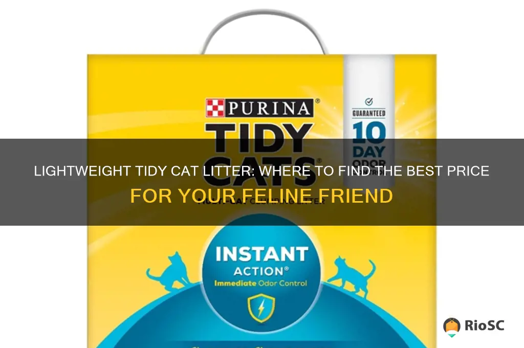 best price on tidy cat litter lightweight