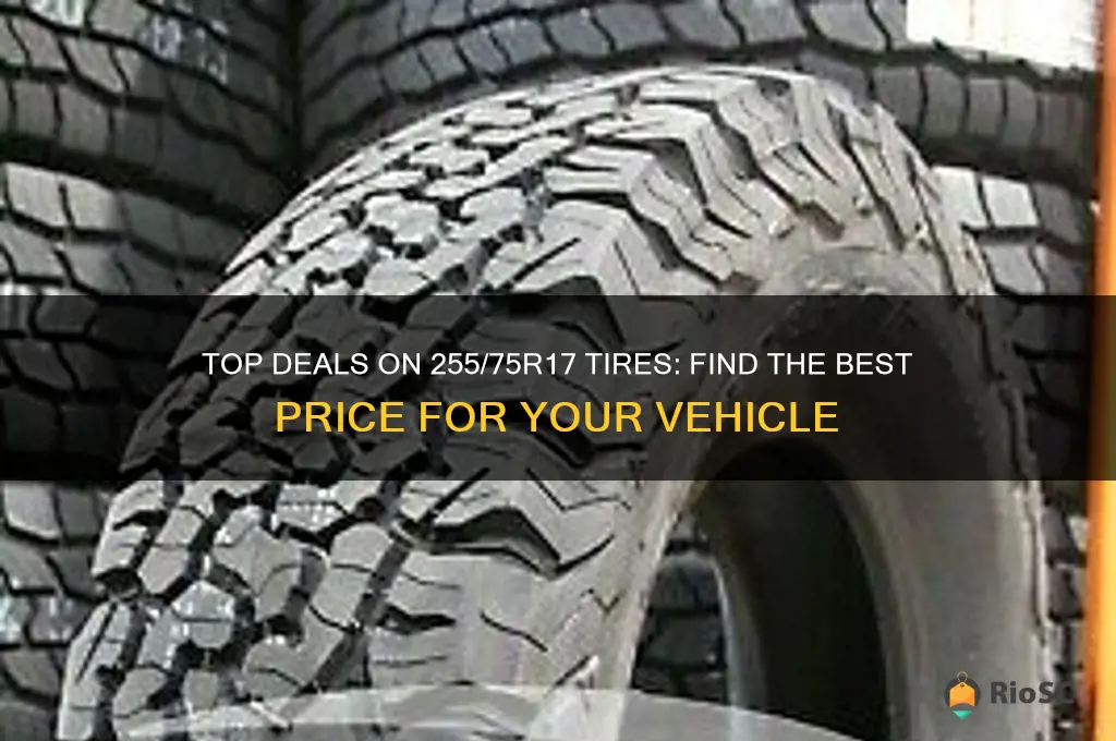 best price on tires 255 sr 175 17