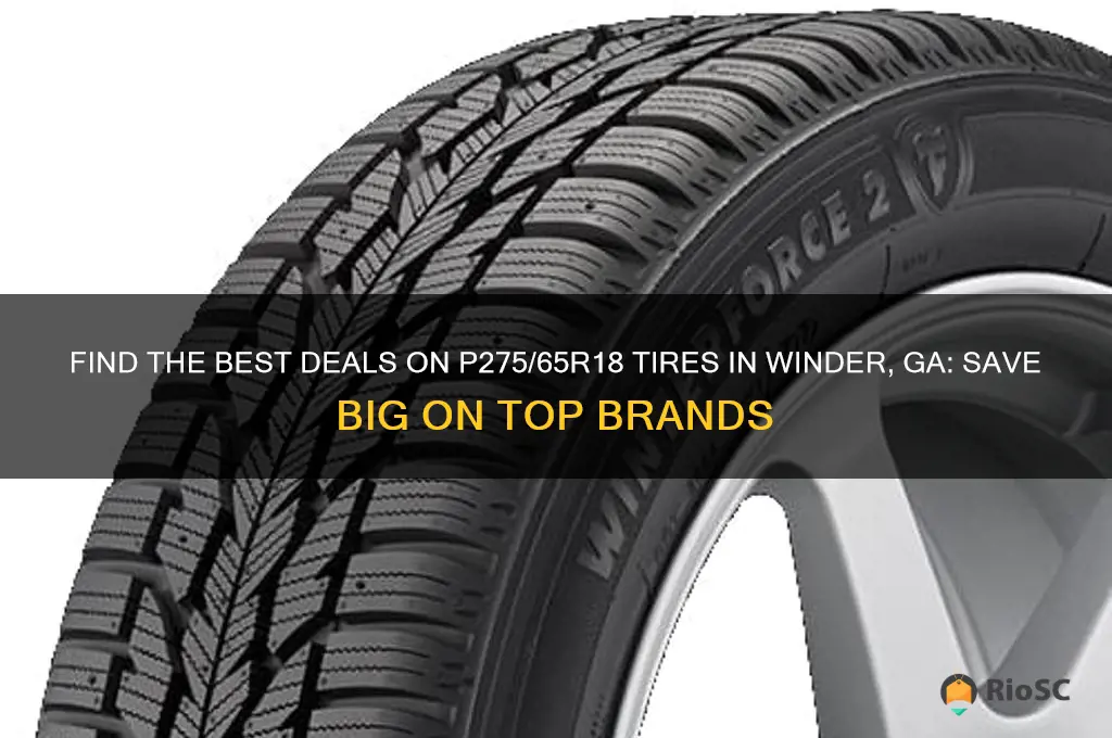 best price on tires p27565r18 winder ga