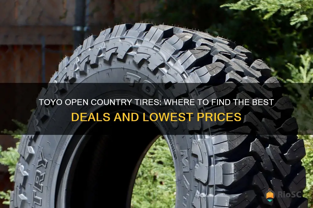 best price on toyo open country tires
