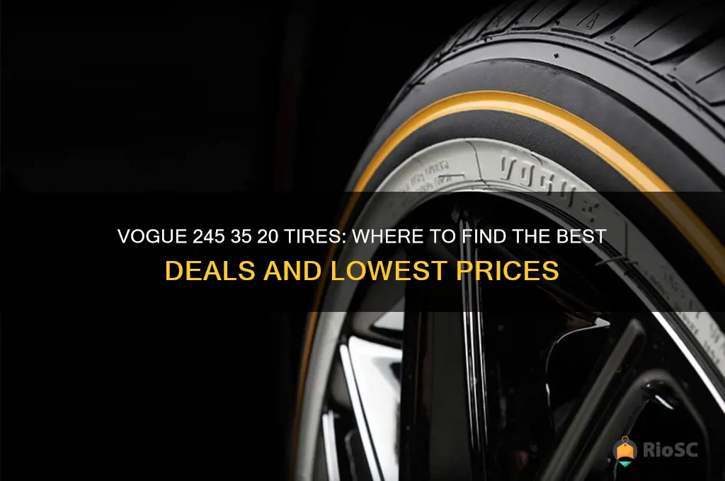best price on vogue 245 35 20 tires