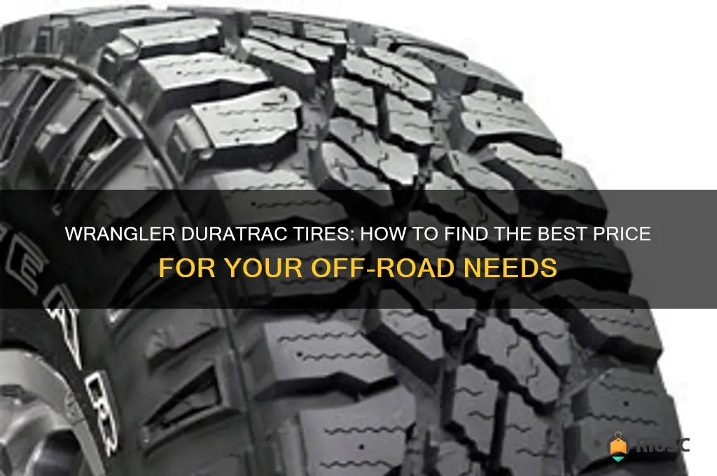 best price on wrangler duratrac tires