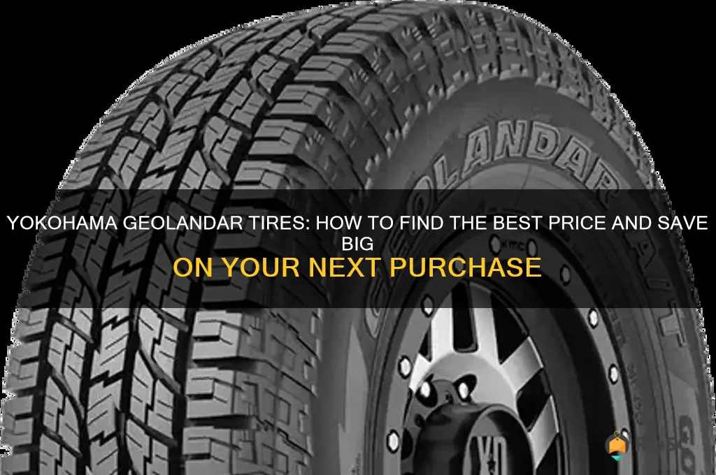 best price on yokohama geolandar tires