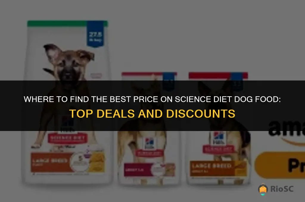 best price science diet dog food