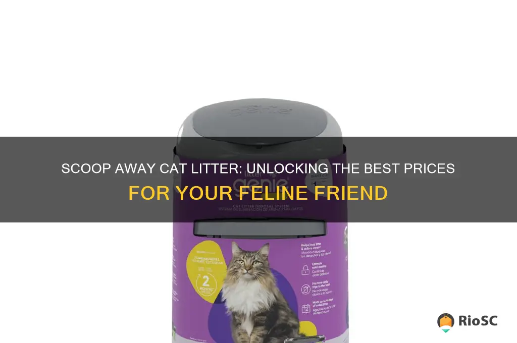 best price scoop away cat litter