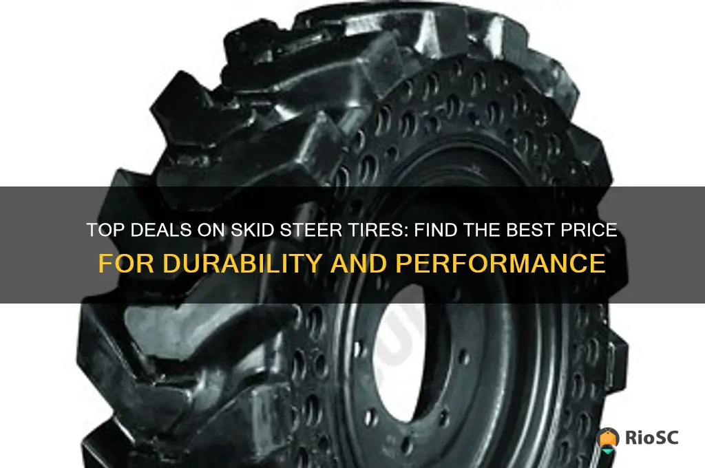 best price skid steer tires