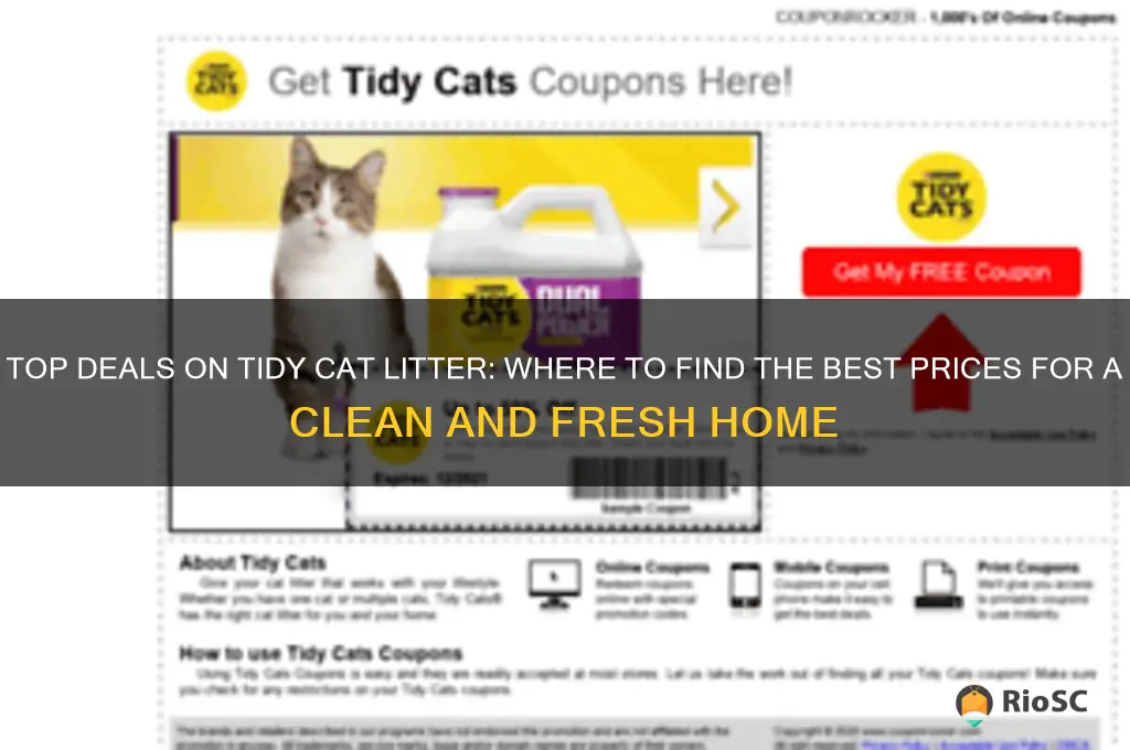 best price tidy cat litter