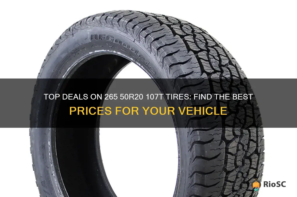 best price tires 265 50r70 107t