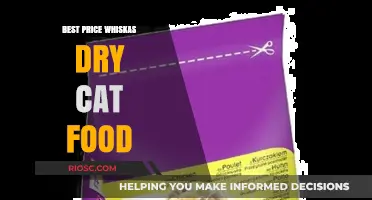 Purr-fectly Priced: Unveiling the Best Deals on Whiskas Dry Cat Food