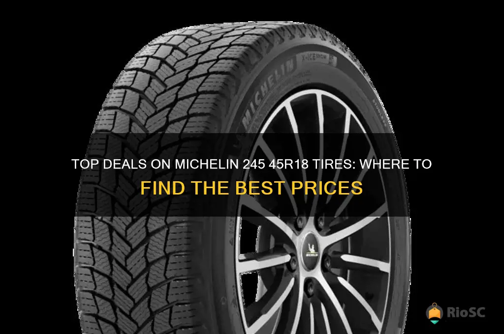 best prices for michlin 245 45r18 tires
