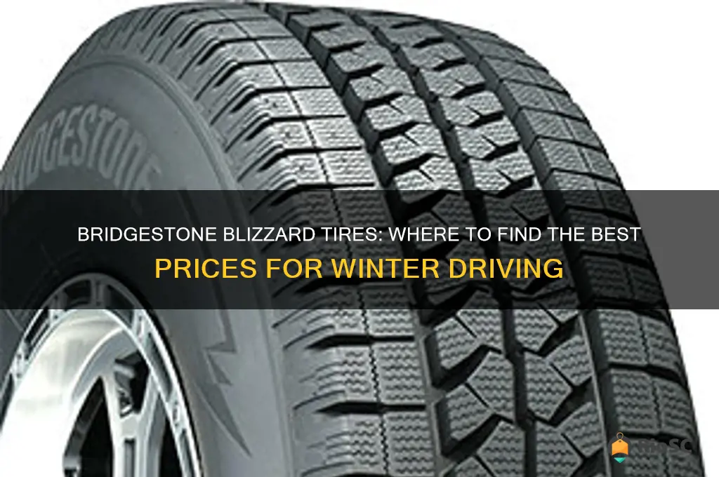 best prices on bridgestone blizzard tires