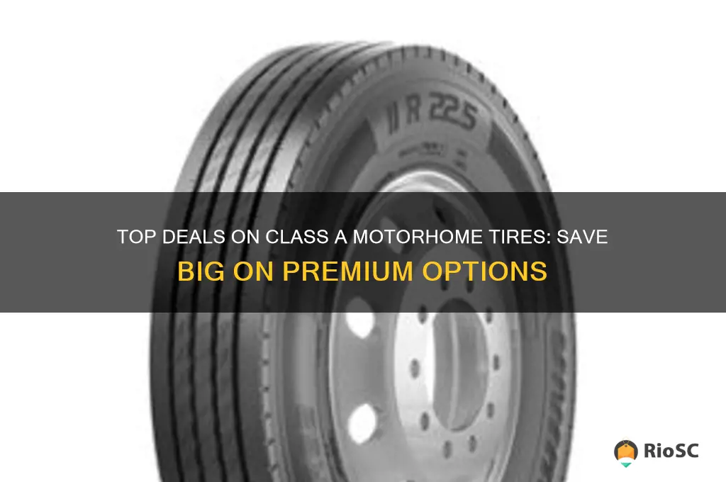 best prices on class a motorhome tires