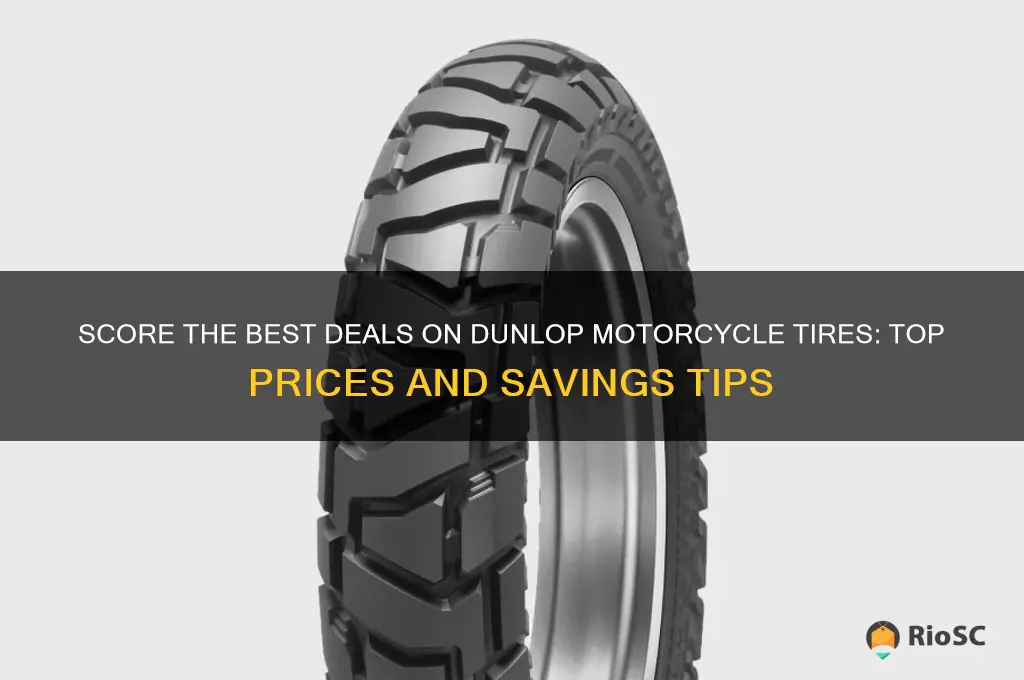 best prices on dunlop motorcycle tires