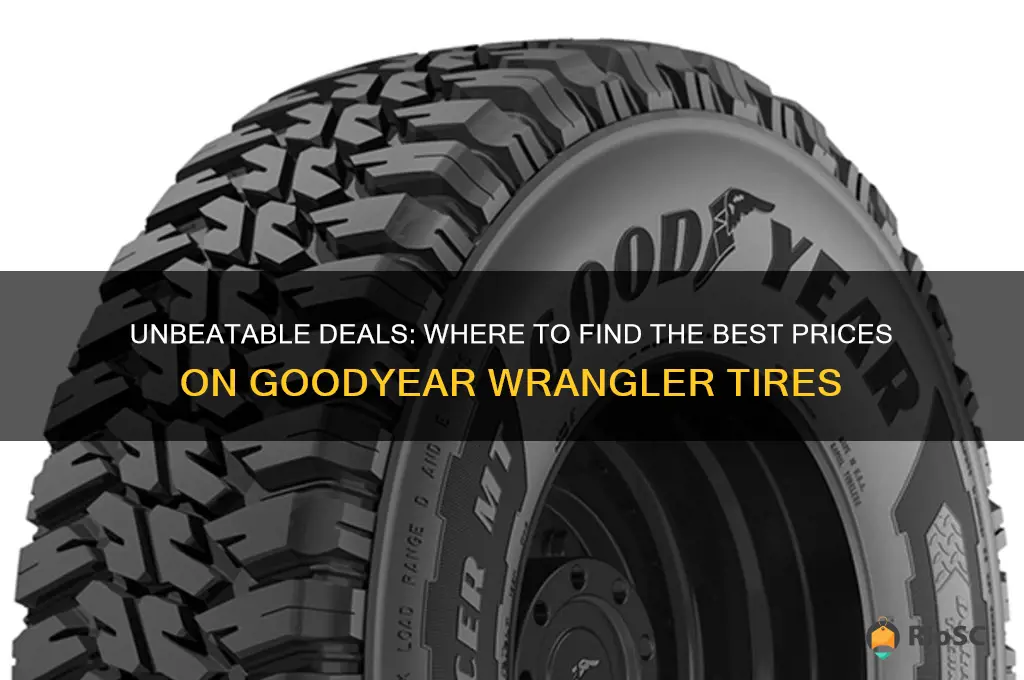 best prices on goodyear wrangler tires