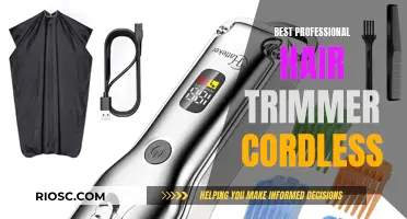 Cordless Convenience: Elevate Your Grooming Game with Professional Hair Trimmers