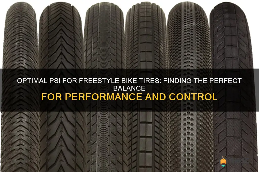 best psi for freestyle bike tires