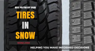Optimal PSI Settings for Enhanced Off-Road Tire Performance in Snowy Conditions