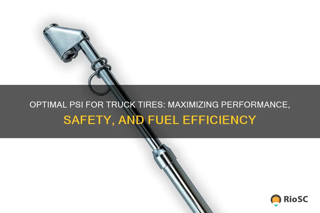 best psi for truck tires