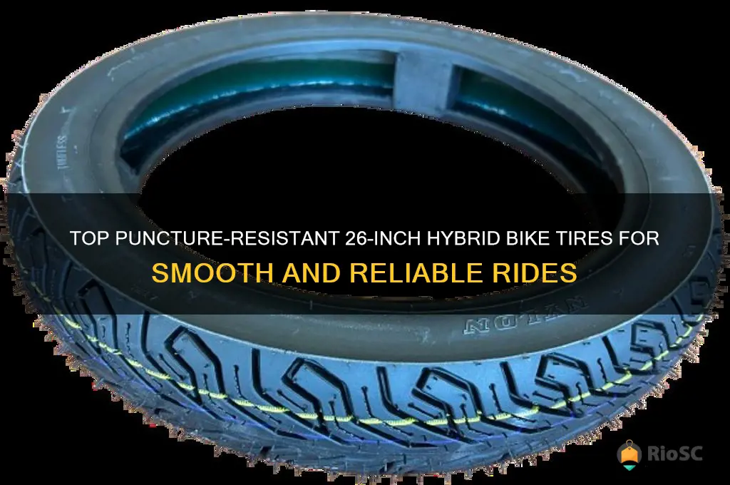 best puncture resistant 26 inch hybrid bike tires