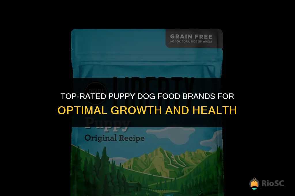 best puppy dog food brands