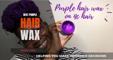 Purple Passion: Exploring the Best Hair Wax for a Vibrant Look