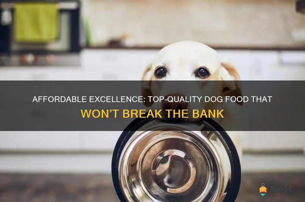 best quality dog food on a budget