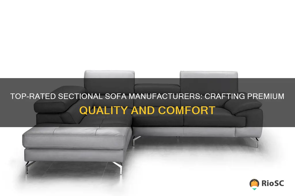 best quality sectional sofa manufacturers