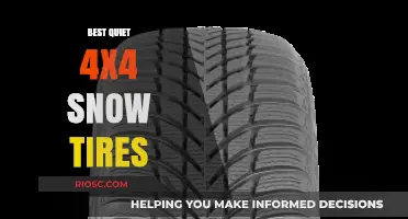 Top Picks for Silent Snow Traction: The Best Quiet 4x4 Snow Tires