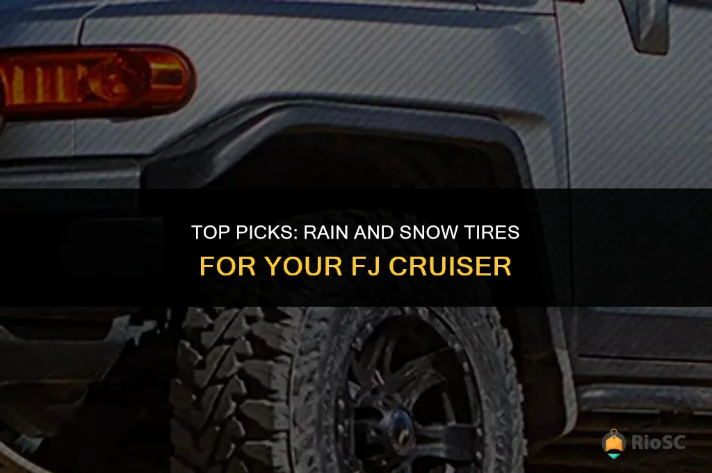 best rain and snow tires for fj cruiser