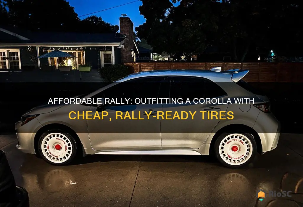 best rally car tires cheap corolla