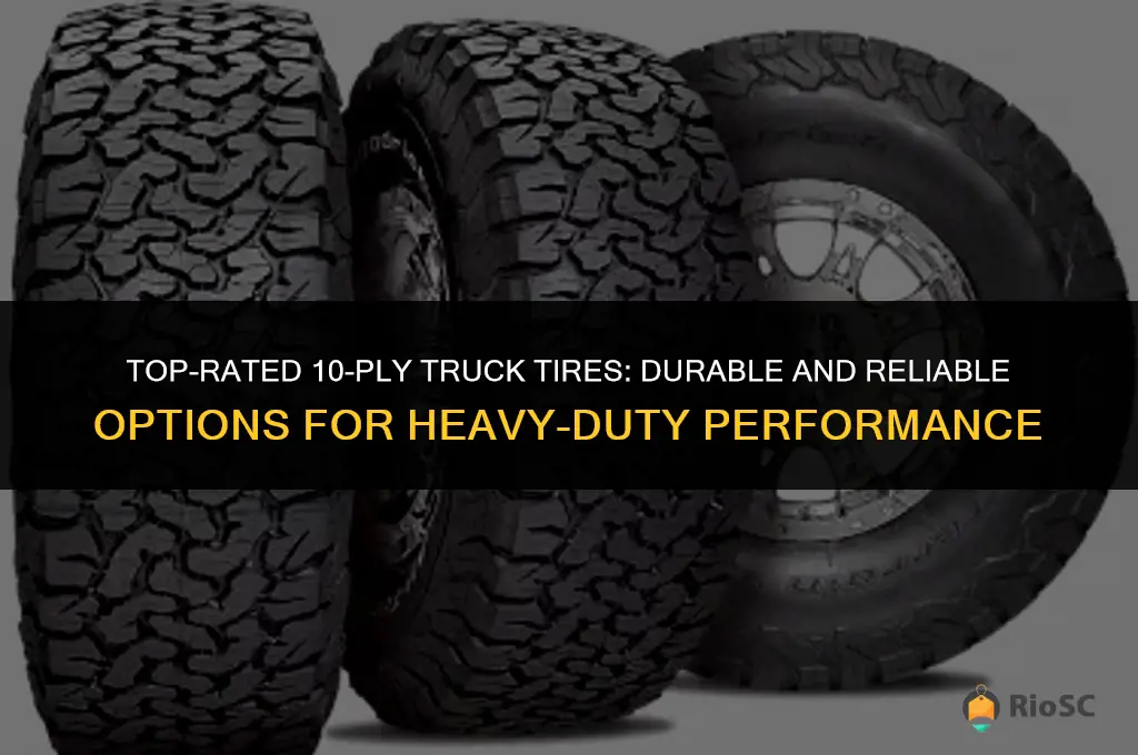 best rated 10 ply truck tires