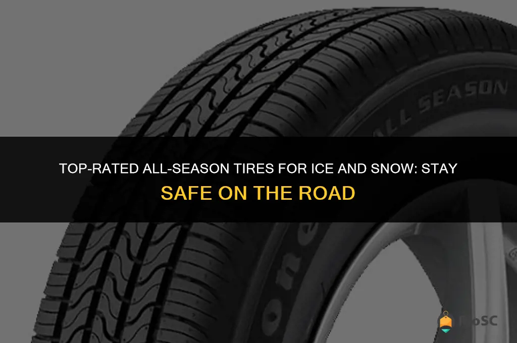best rated all season car tires for ice and snow