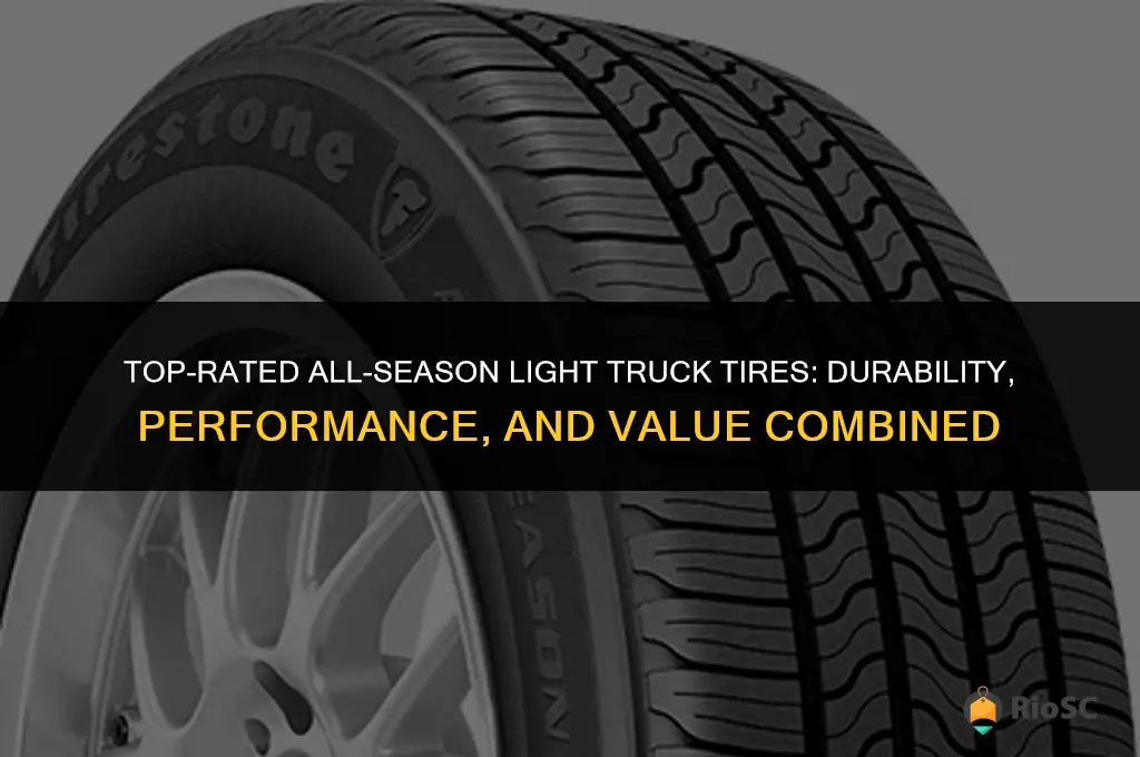 best rated all season light truck tires